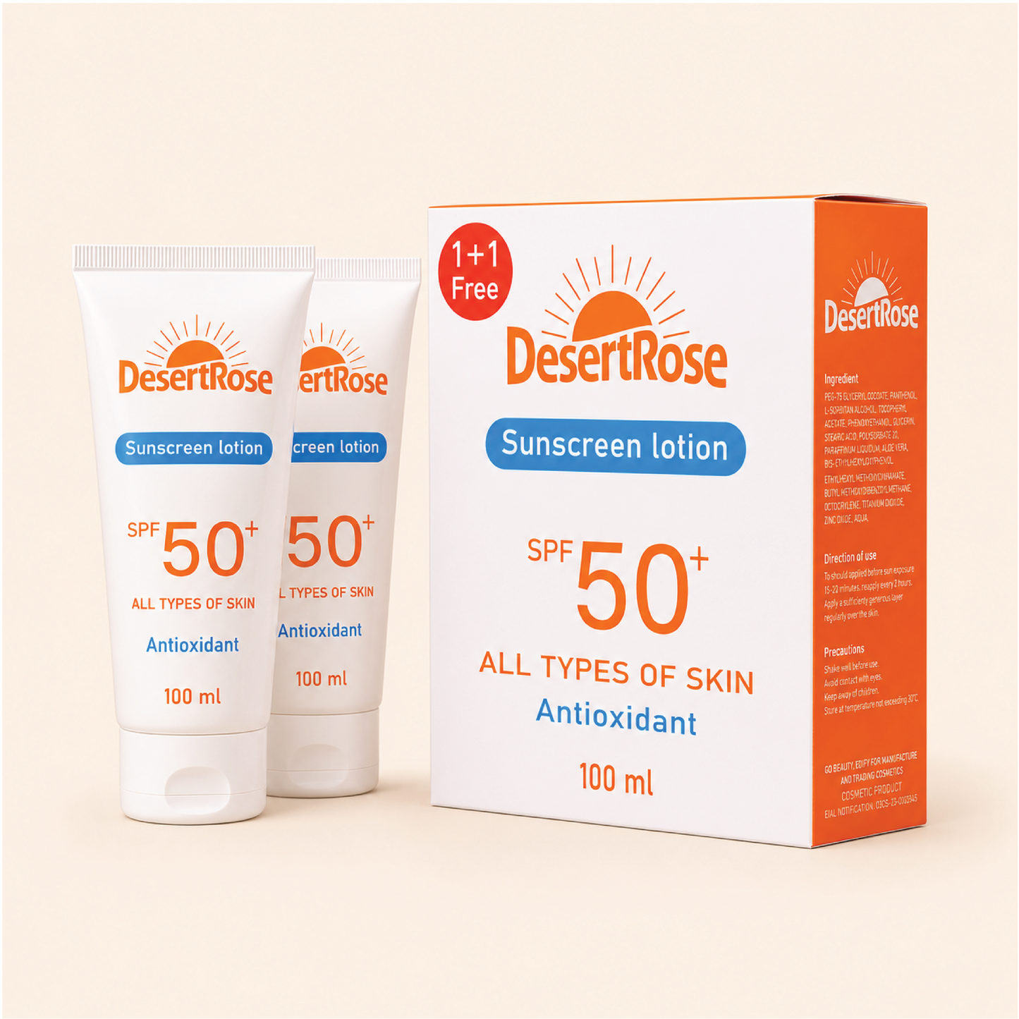 Sunscreen Lotion 50+